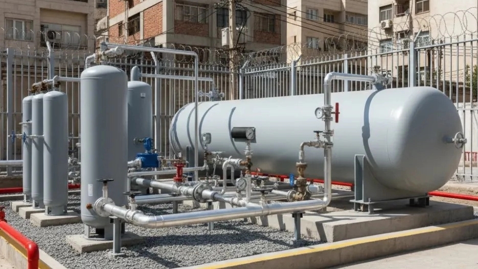 The importance of basic installation of liquefied gas storage devices in Tehran The importance of basic installation of liquefied gas storage devices in Tehran